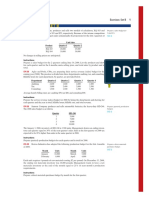 Exercises: Set B: Unit Sales Product Quarter 1 Quarter 2