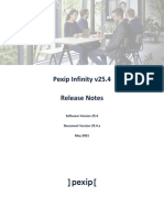 Pexip Infinity v25.4 Release Notes: Software Version 25.4 Document Version 25.4.a May 2021