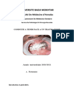 Conduite A Tenir Devant Un Traumatisme Facial Grave