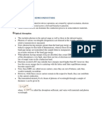 Excess Carriers in Semiconductors: Optical Absorption