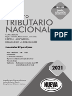 Temario Estatuto Tributario Nacional 2021 Editorial Nueva Legislacion