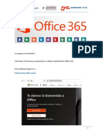 Manual Inicio de Sesión Office 365