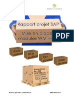 Rapport Projet SAP Mise en Place Modules WM - HUM