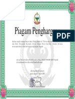 Piagam Penghargaan Posyandu