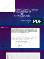 Fuerzas Sobre Superficies Planas y Curvas