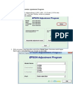 Cara Menggunakan Resetter Epson