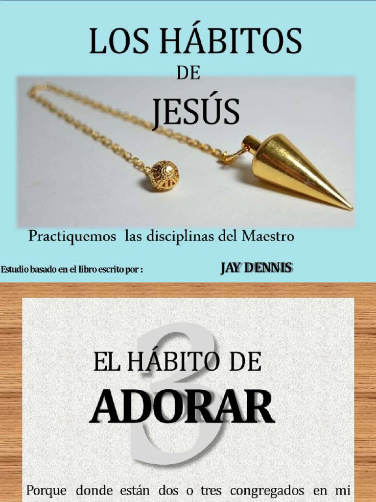 Los Habitos de Jesus 3 | PDF