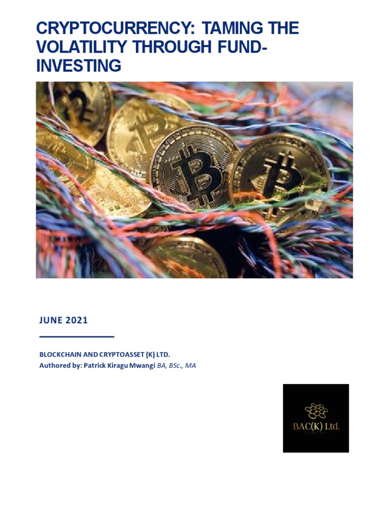 Cryptocurrency - Taming The Volatility Through Fund-Investing | PDF |  Exchange Traded Fund | Stock Market Index