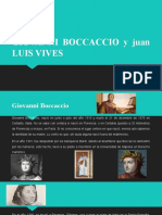 Giovanni Boccaccio y Juan Luis Vives