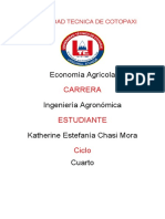 Economia Agricola Ensayo