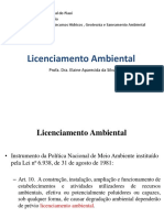 Licencamento ambiental