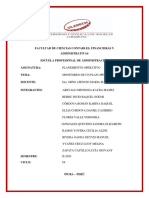 Monitoreo de plan operativo en facultad de ciencias contables