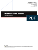 ME812u Control Module: Technical Instructions