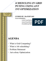 Job Scheduling in Grid Computing Using Ant Colony Optimization