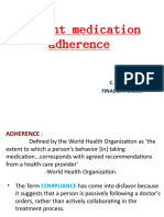 Patient Medication Adherence