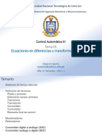 TEMA 03 - Ecuaciones en Diferencias y Transformada Z Inversa