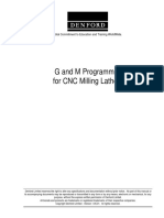 g and m Programming for Cnc Lathes