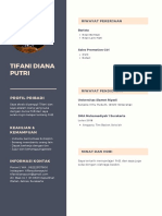 Cream and Green Creative Resume