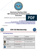 Electronic Warfare (EW) S&T Community of Interest (CoI) Overview