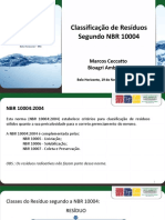 Palestra NBR 10004 - 2004