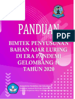 Panduan Bimtek Penyusunan Bahan Ajar Luring