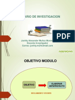 Guía para elaborar un anteproyecto de investigación