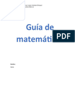 Guia de Matemáticas