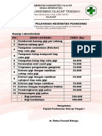 Pemerintah Kabupaten Cilacap Daftar Tarif Layanan 2