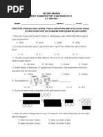 Math 2nd Grading 1st Summative