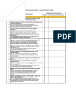 Form Checklist Prakualifikasi CSMS