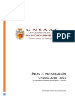 153-Lineas de Investigacion Unsaac 2021