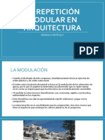 La repetición modular en arquitectura