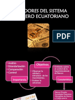 Indicadores Del Sistema Financiero Ecuatoriano