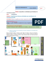 Sesiones de Aprendizaje MAT