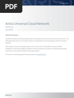 Arista Universal Cloud Network Design