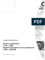 Screw Compressor L132 - L250 Speed-Controlled Screw Compressor L160 - L250 RS