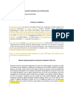 Historia de Lo Asociación Venezolana Centro Sur de Los Adventistas Del Séptimo Día