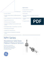 NPH Series: Novasensor Solid State Medium Pressure Sensors