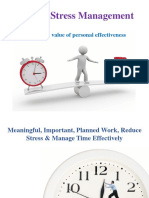 Time & Stress Management - July-2019