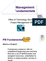 Project Management Fundamentals Course