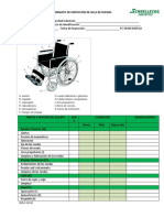 Inspeccion de Silla de Ruedas EHS-F-20-02