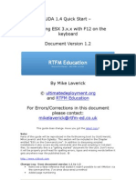 UDA 1.4 Quick Start - Deploying ESX 3.x.x With F12 On The Keyboard Document Version 1.2