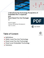 A Manufacturing Technology Perspective of - Embedded Die in Substrate and Panel Based Fan-Out Packages