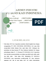 Manajemen Industri Kao