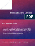 Modern Teaching Methods