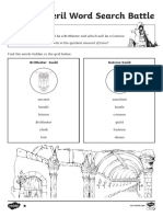 Raider's Peril Word Search Battle: Brittlestar Guild Gutvine Guild