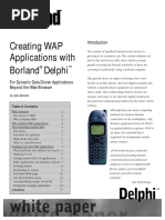 Creating WAP Applications With Borland Delphi