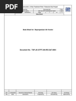 TGP-JE-GTPT-240-RE-DAT-0004 - A01 - Data Sheet For Depropanizer Air Cooler