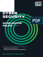 Cyber Security: Accelerated Online