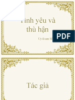 Tình yêu và thù hận: Uy-li-am Sếch-xpia